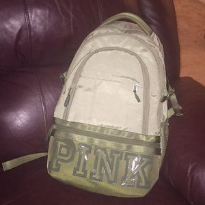 PINK CAMPUS BACKPACK BOOKBAG